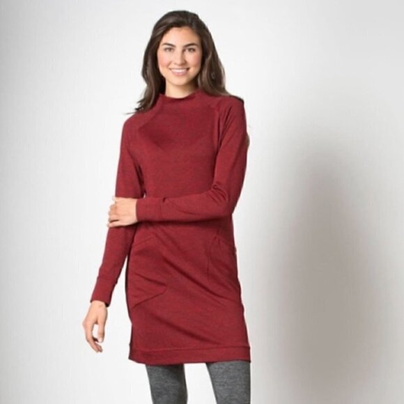 Toad&Co Dresses & Skirts - Toad & Co Intermezzo Long Sleeve Dress Red Marl Size XS